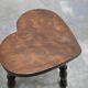 Tabouret vintage en bois