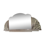 Art deco patinated mirror 95x44cm