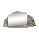 Art deco patinated mirror 95x44cm