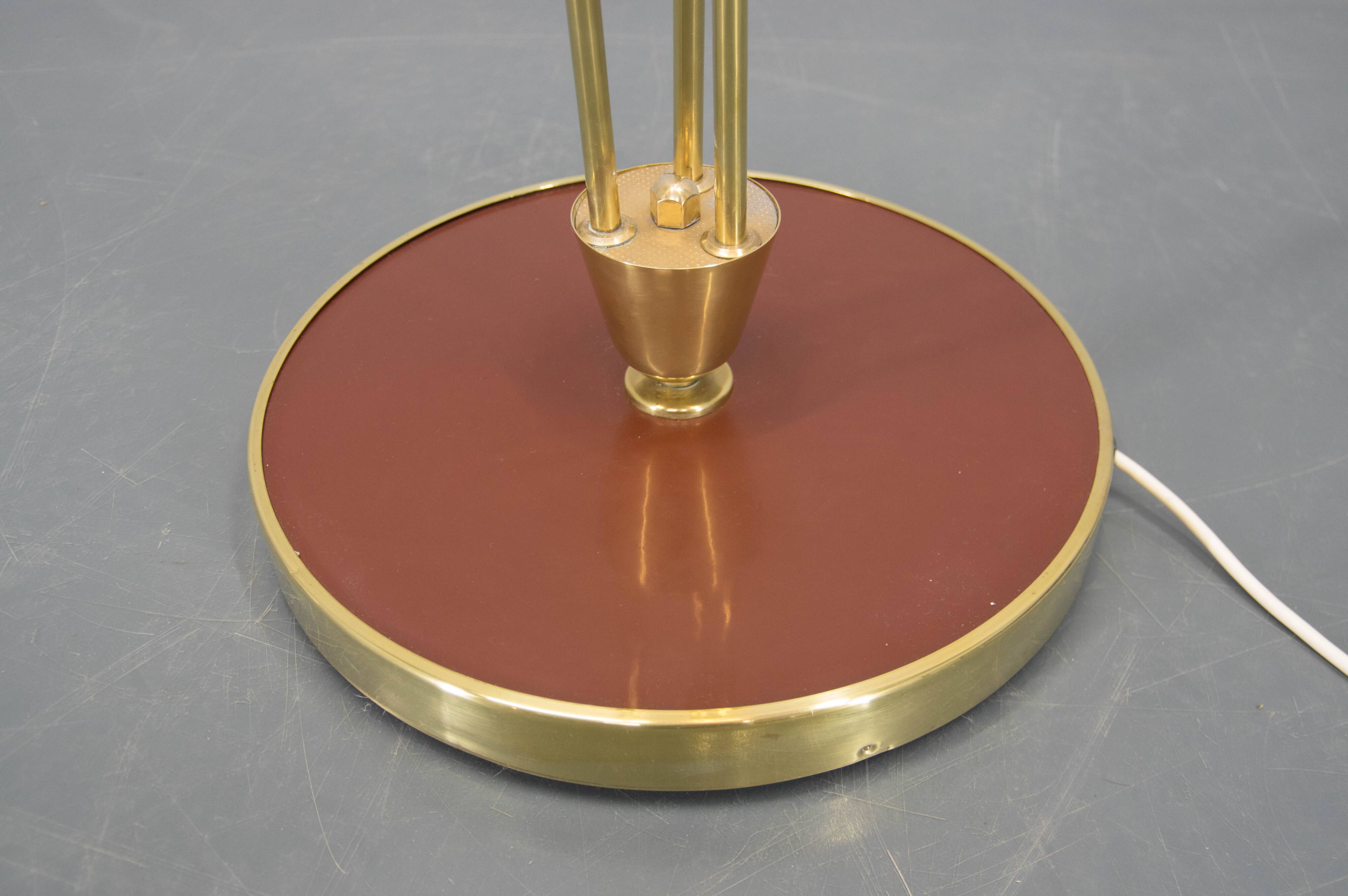 Art Deco Floor Lamp, 1940s