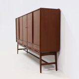 Teak Highboard by Svend Aage Madsen for K. Knudsen & Søn 1950s