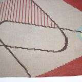 Design Geometric Carpet in Style of Antonín Kybal, 1950s