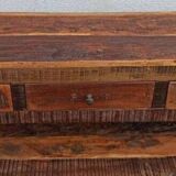 Old wooden console