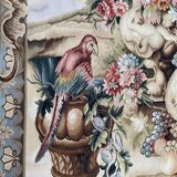 Handmade aubusson vintage tapestry 116x149 cm