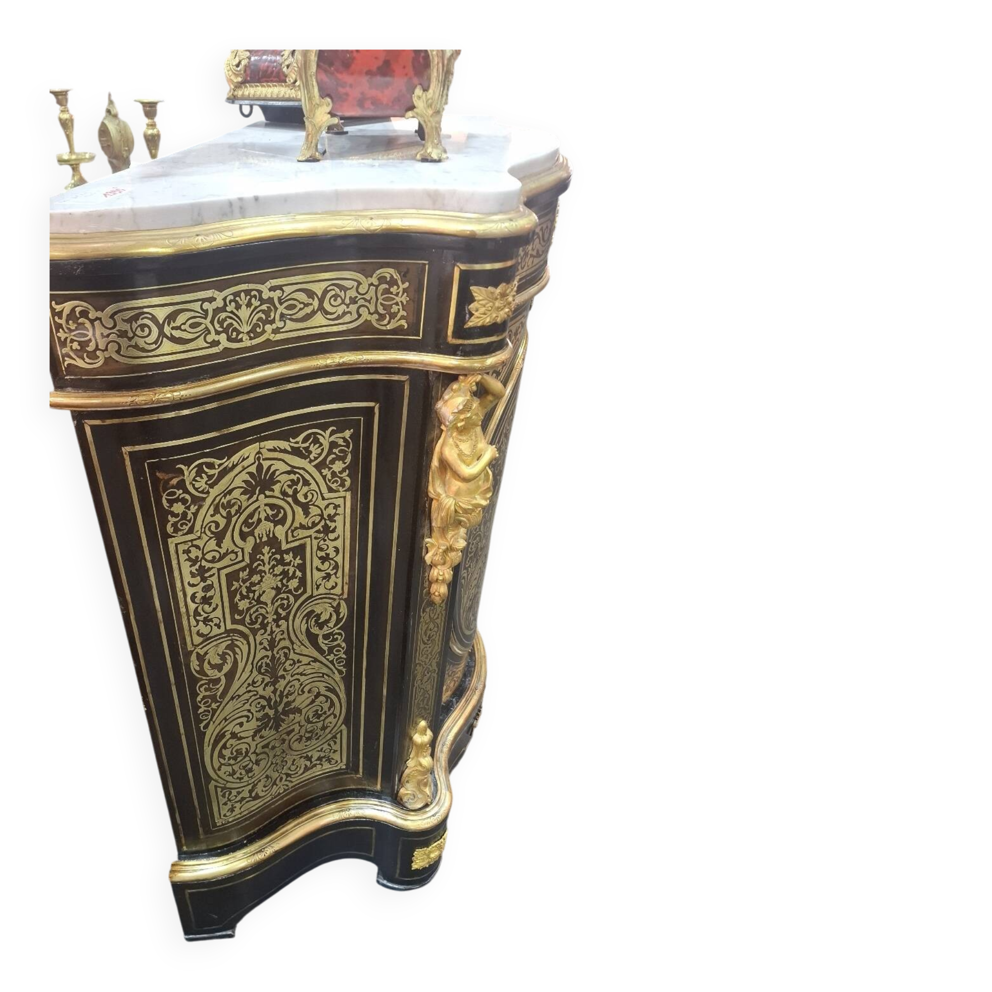 Between furniture in Boulle marquetry, Napoleon III period – M