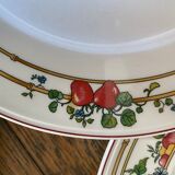 Set of 8 Porcelain My Garden Plates