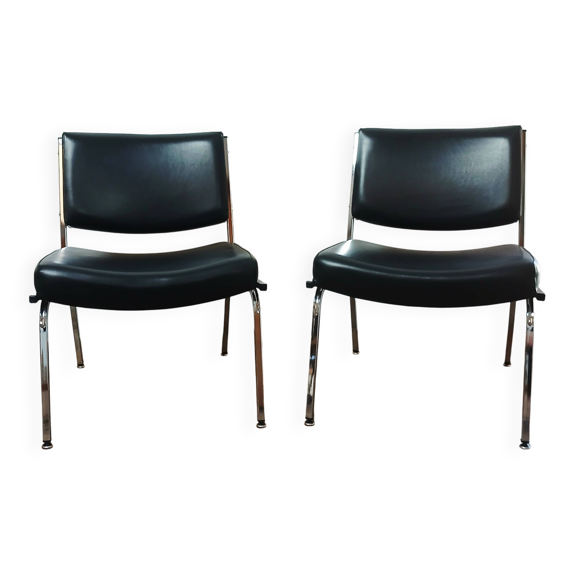 Pair of armchairs 60/70