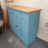 Buffet parisien bleu