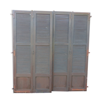 Lot de 4 volets persiennes