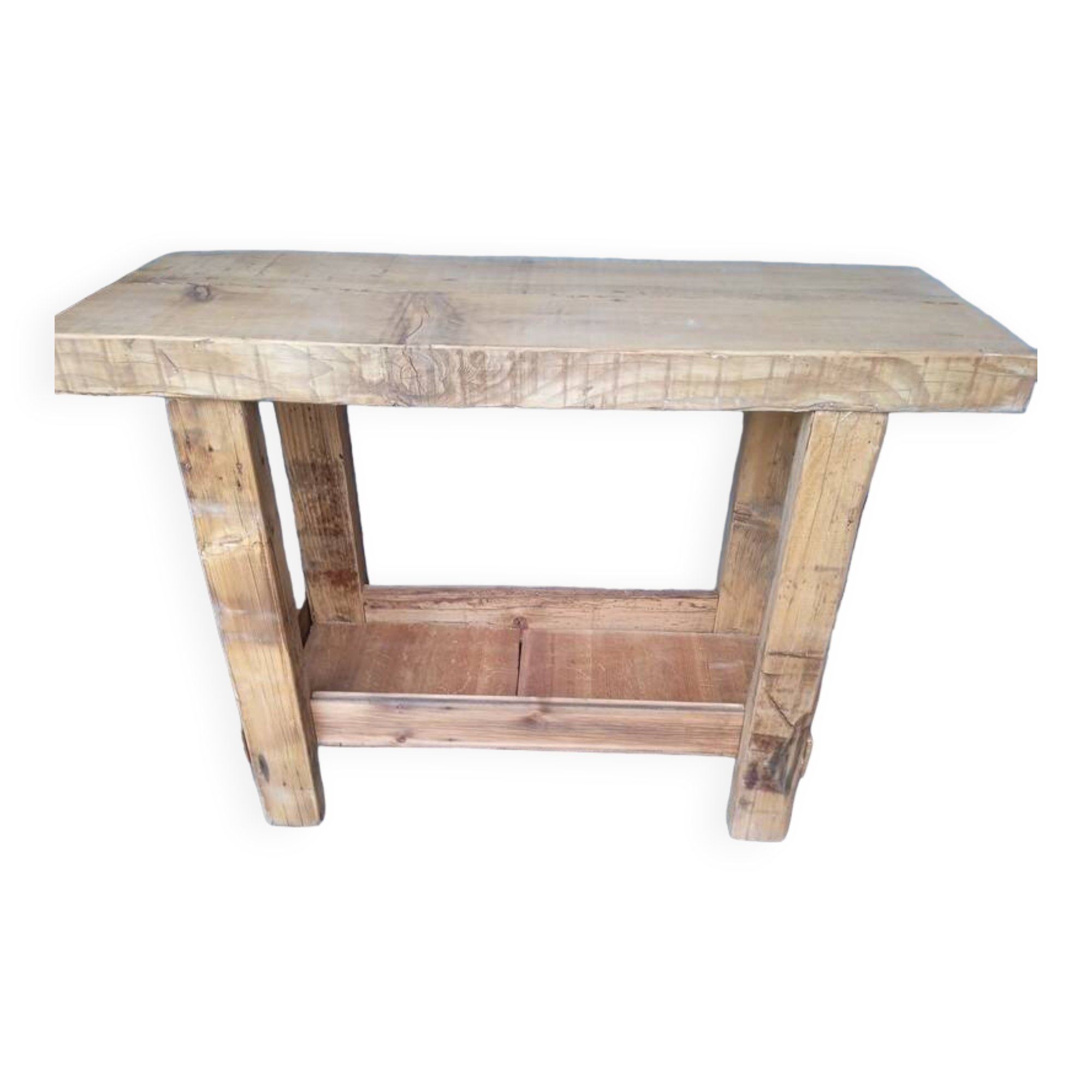 Workbench 120cm old solid wood