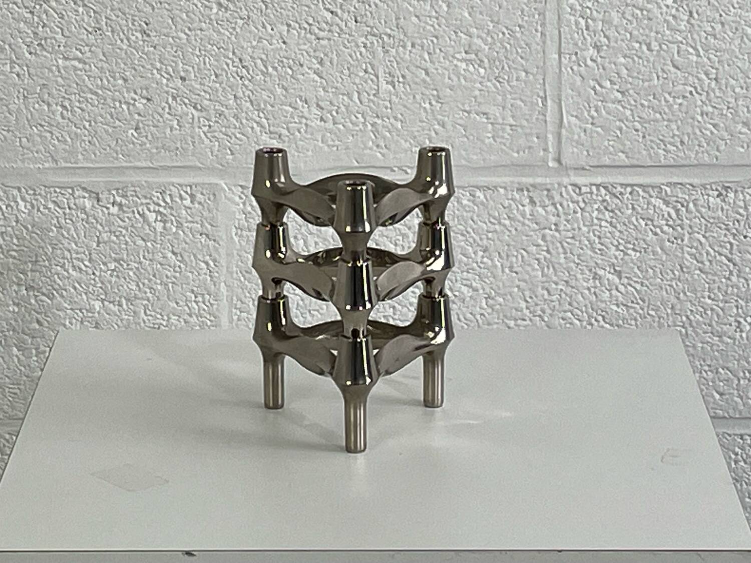 Set of 3 Nagel Candle Holders