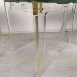 Plexiglas chairs Roche Bobois