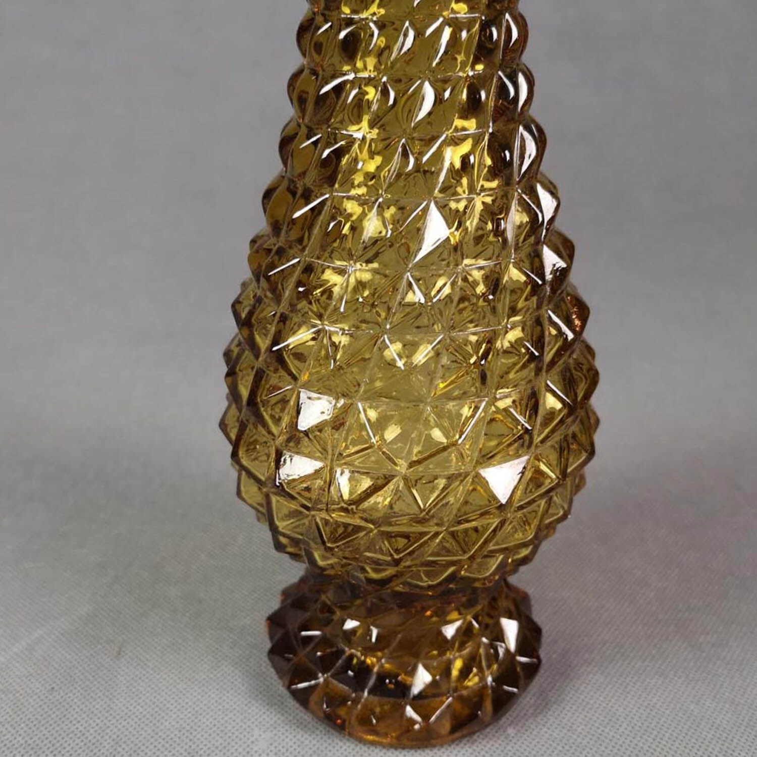 Italian empoli vase empoli diamond tip 30 cm