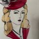 Fashion drawing G Mazoyer
