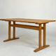 Vintage dining table pine AMA 70s shaker table
