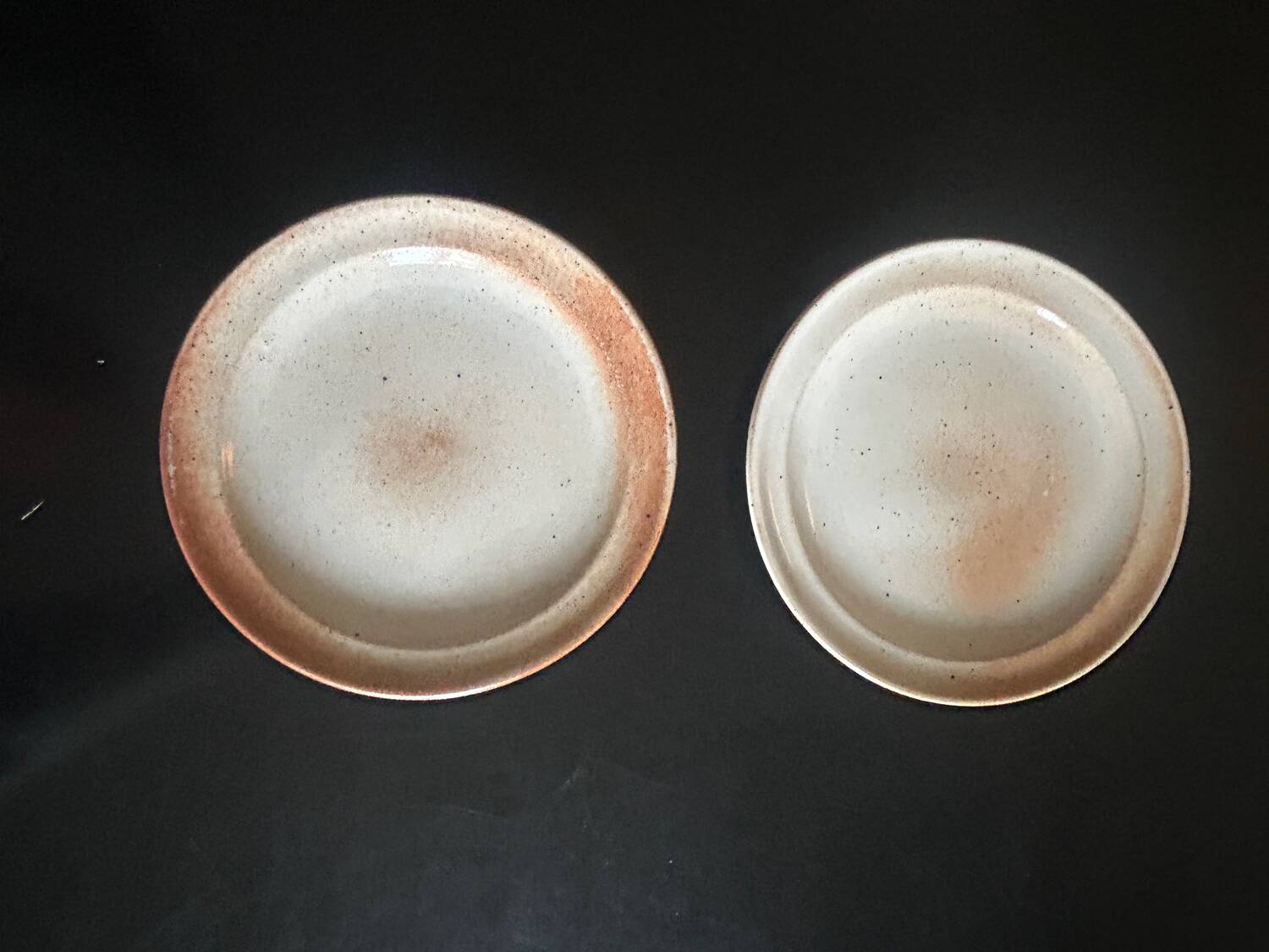 Assiettes plates Grés du Marais