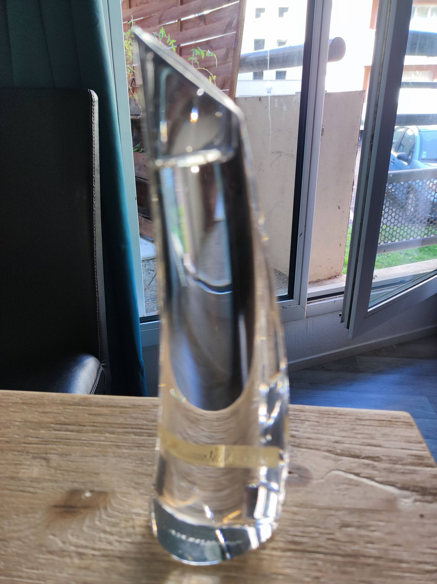 Bougeoir en cristal