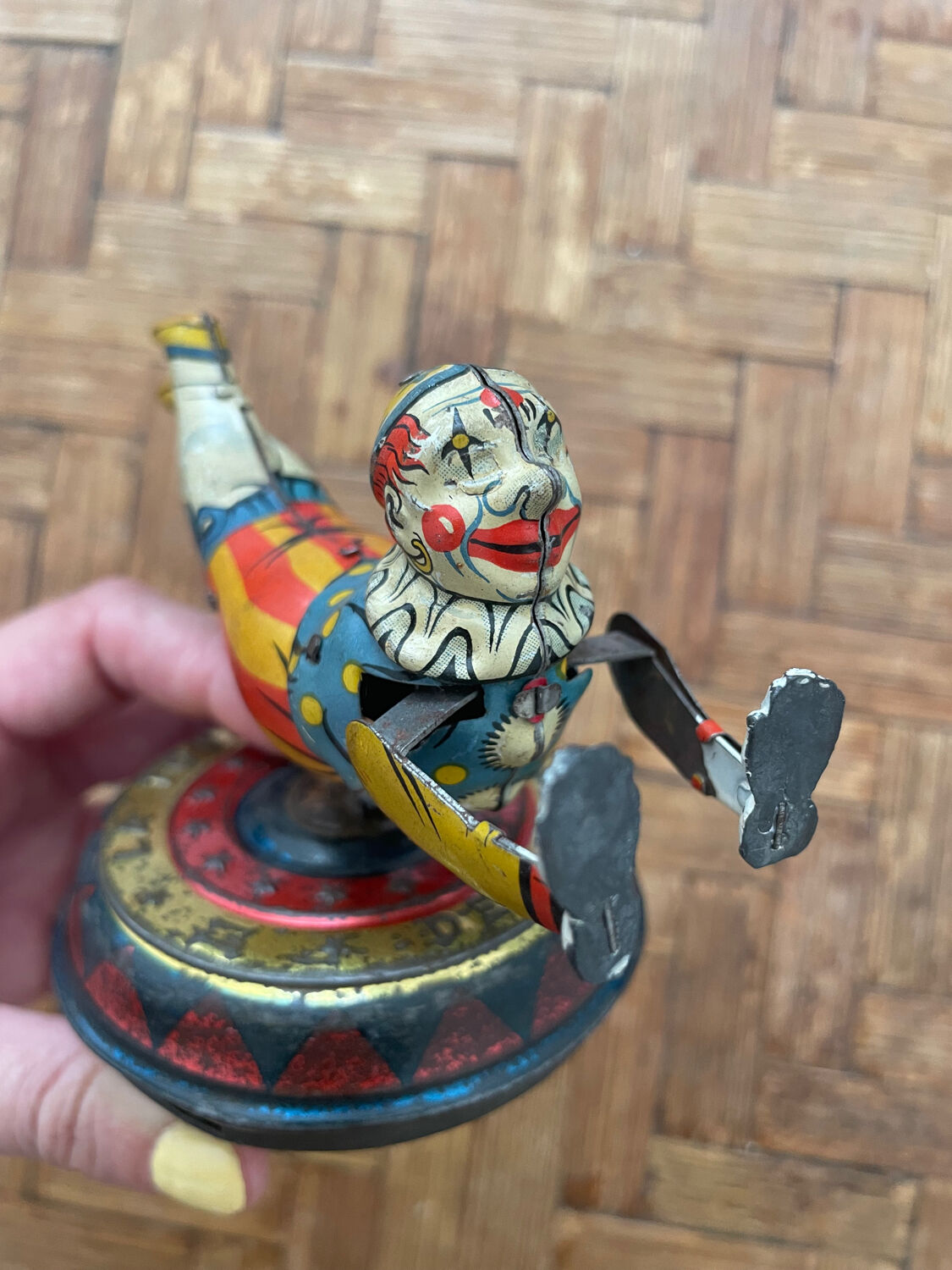 Toupie De Pêche à La Traîne Vintage Seps Pro Fishers - Nickel Martelé