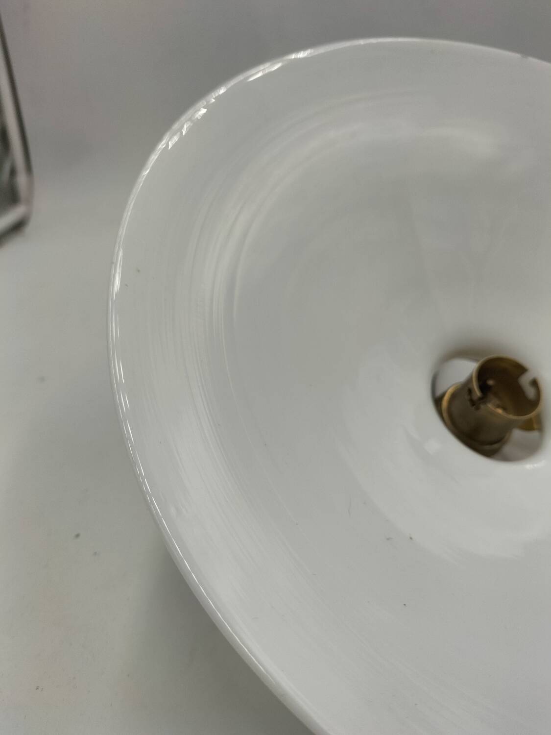 Opaline pendant light