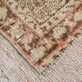 Pale Red & Brown Classic Persian Rug, 124x197Cm