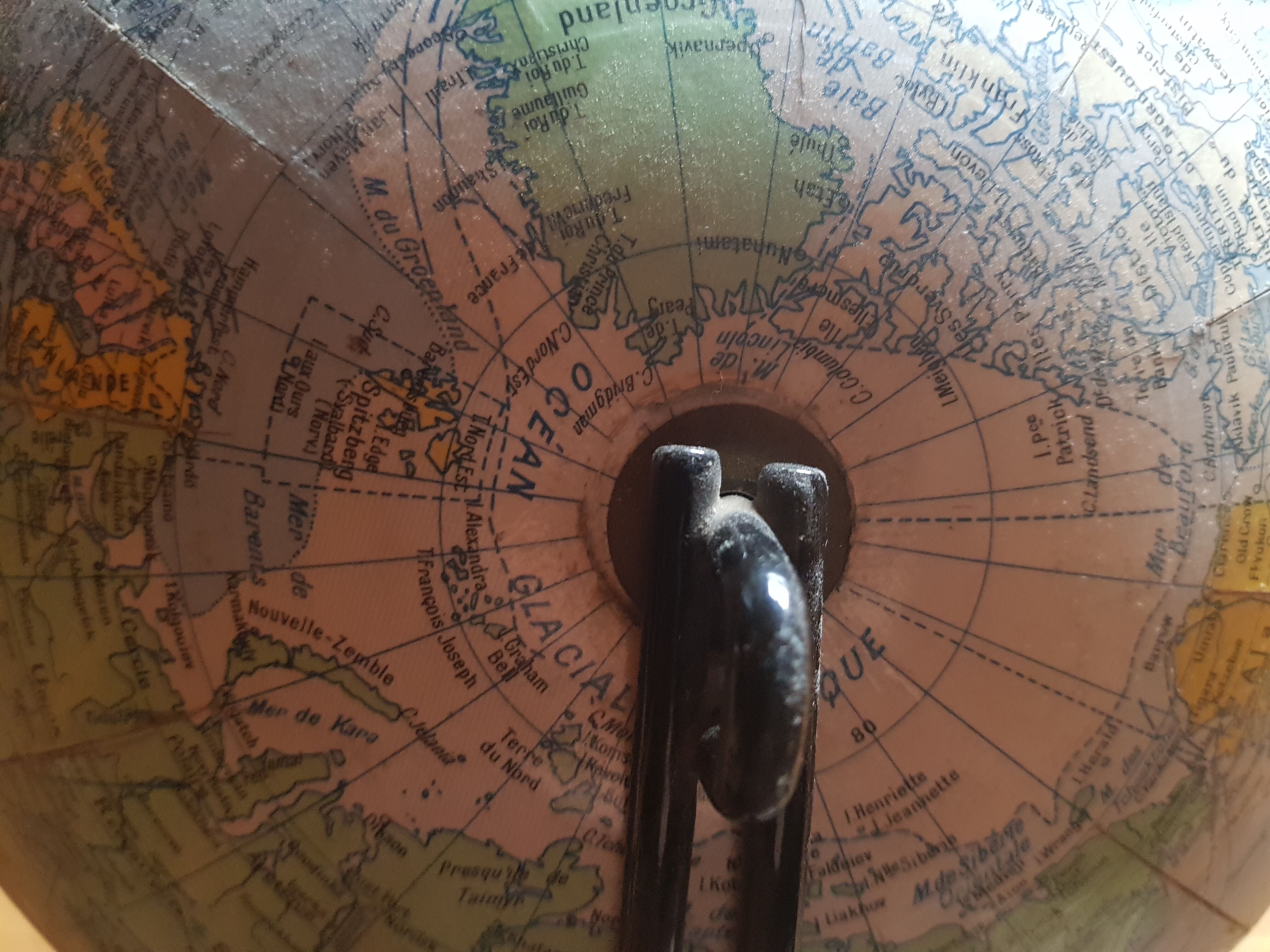 Globe Terrestre "Girard et Barrere" Paris