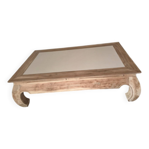 Table basse en manguier