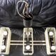 Modernist chandelier Maison Arlus ocean liner 1960