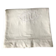 Antique cotton and linen sheet with the monogram M B