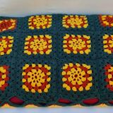 Vintage crochet cushion