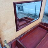 Work table, marquetry dressing table