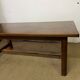 Vintage wooden farmhouse table