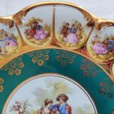Porcelain dish Karlsbader decoration after Fragonard