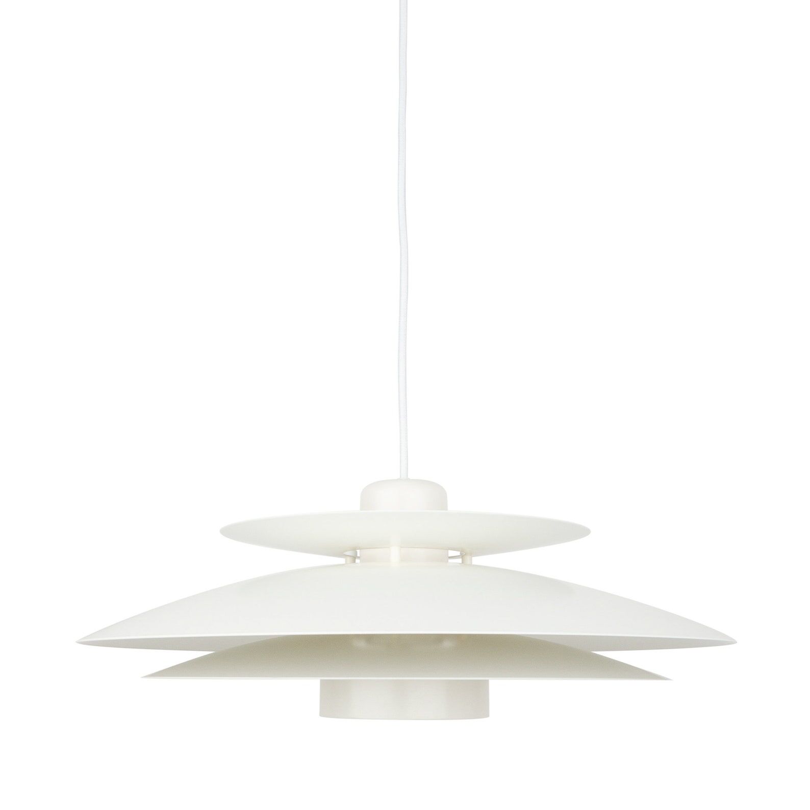 Danish vintage pendant light by E.S. Horn 1980s