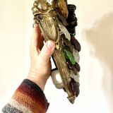 Art Nouveau wall light, Murano glass 1900