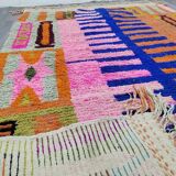 Berber rug in natural wool 2.5 x 1.5 m