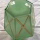 2 verres de lampe ancien