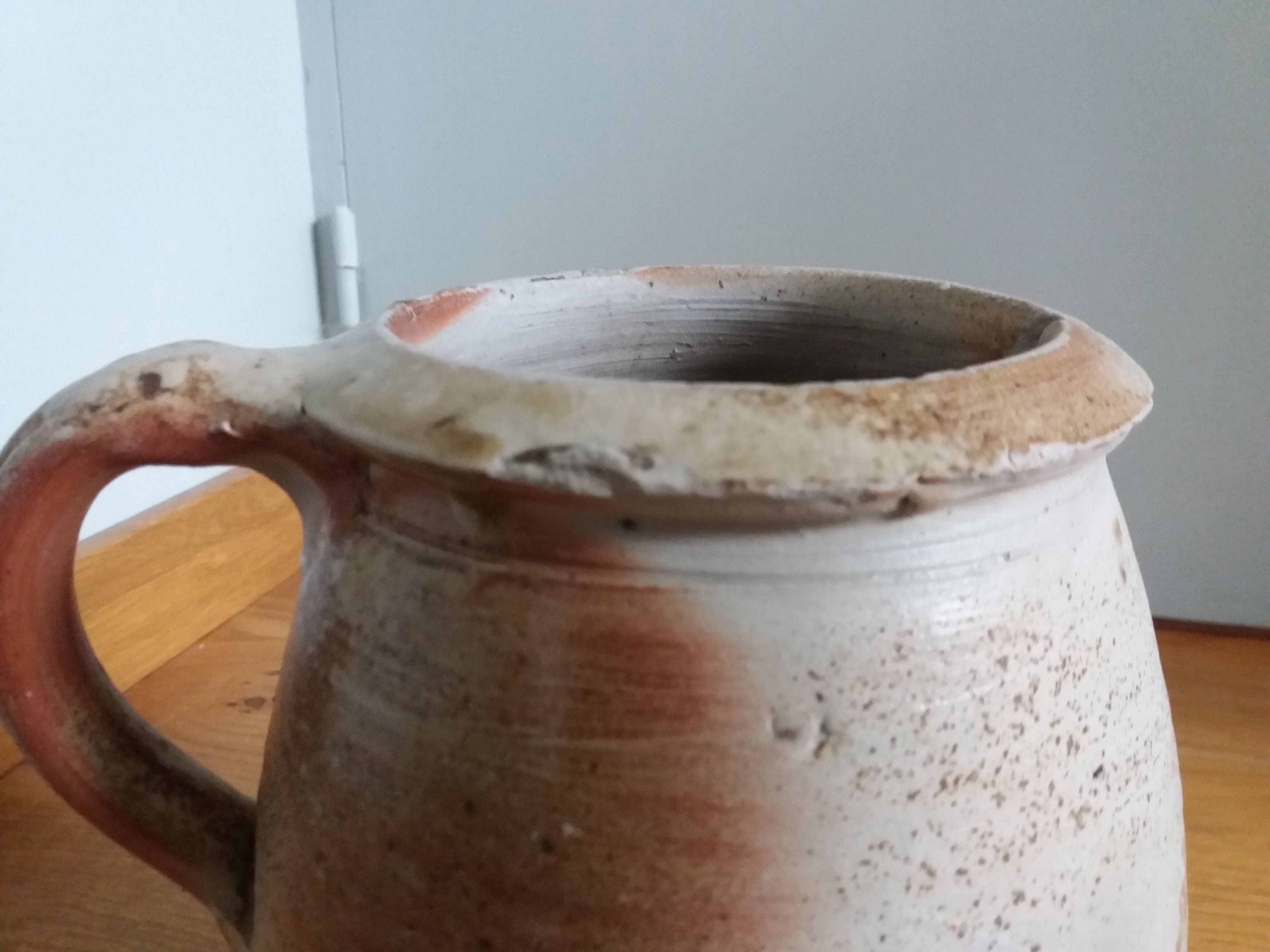 Sandstone terracotta jar