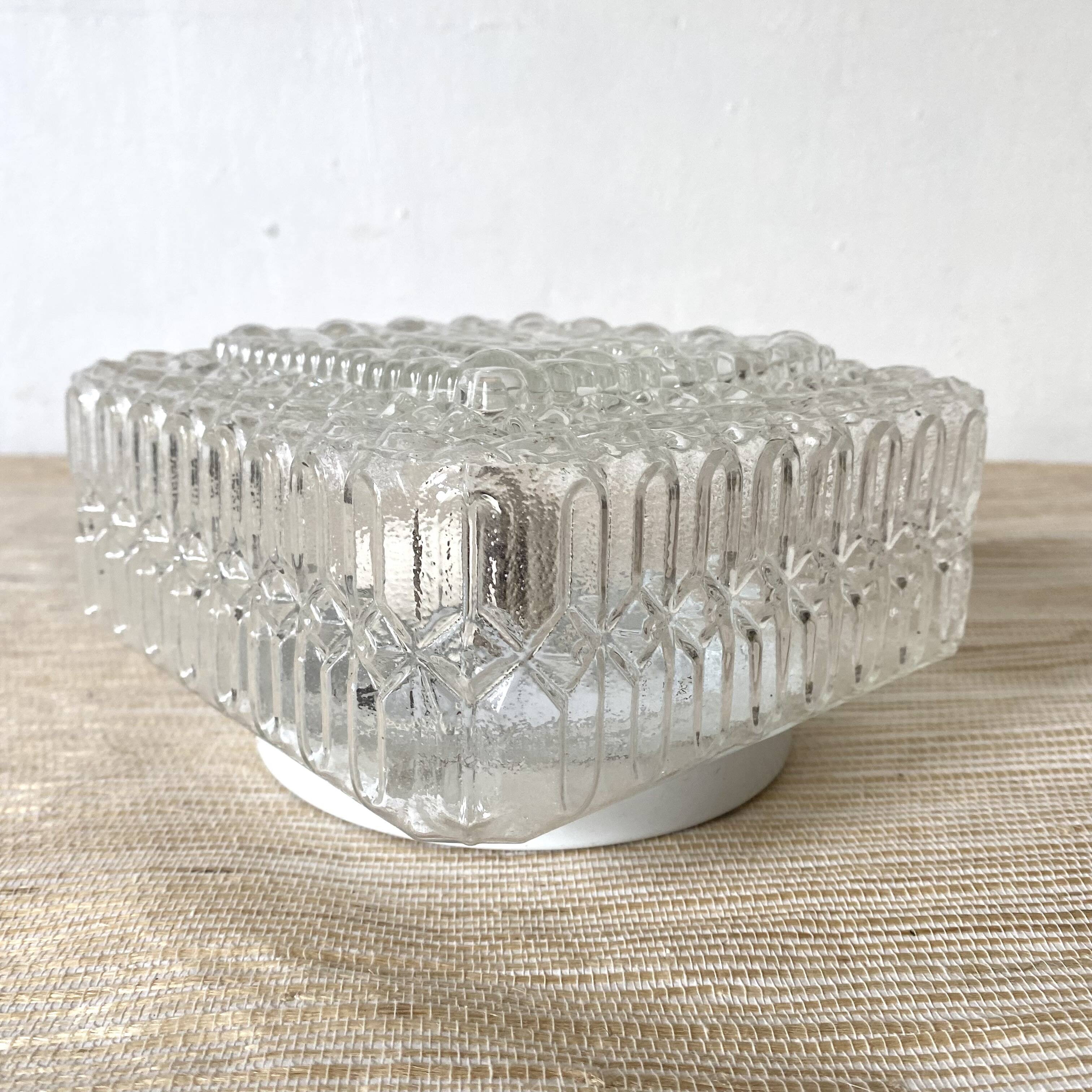 Square vintage ceiling light