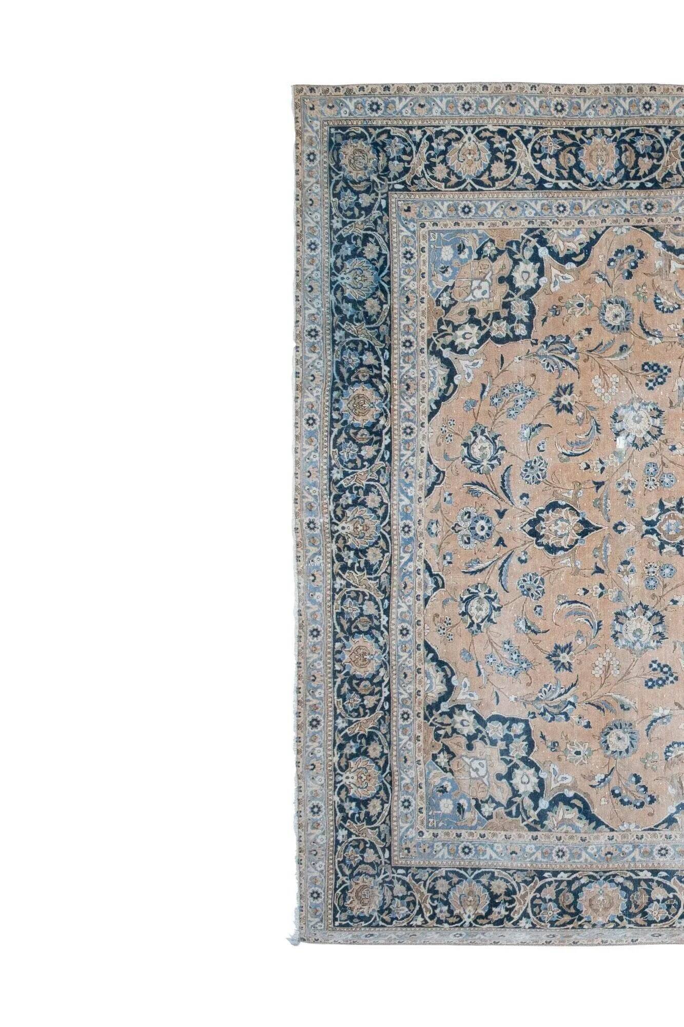 Vintage Turkish rug handmade 312x420 cm