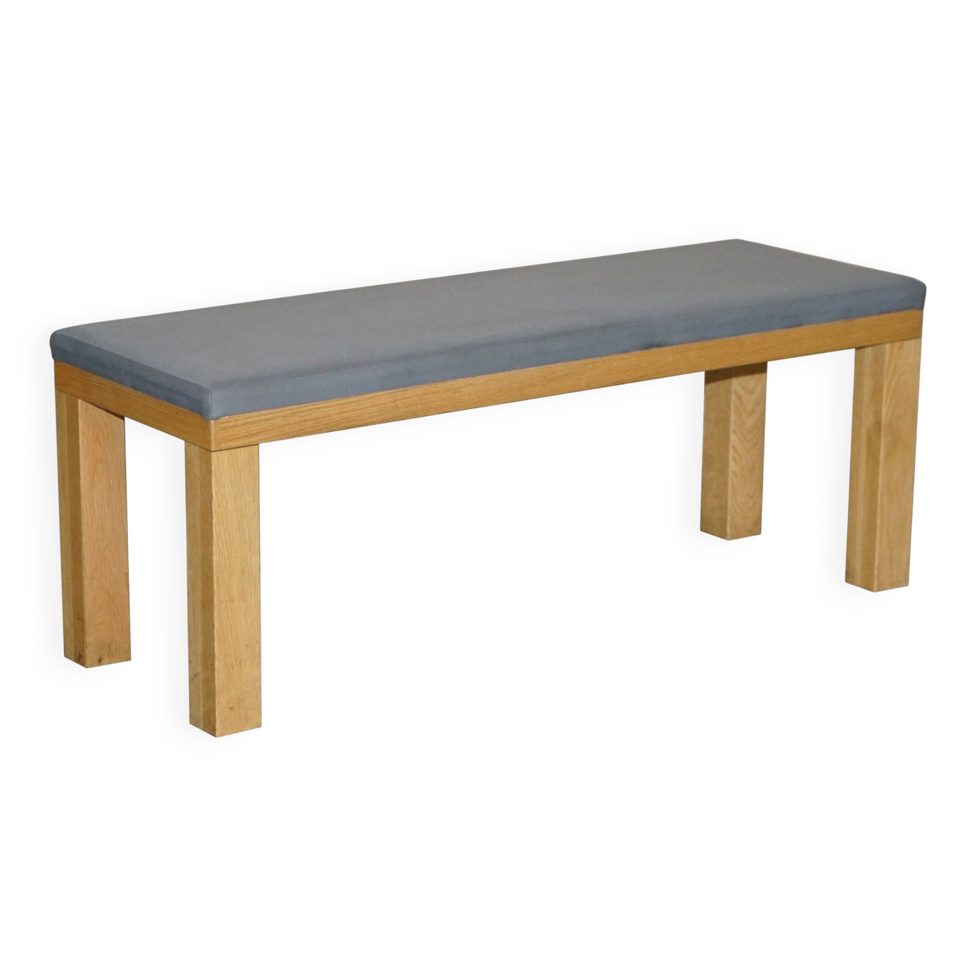 James Burleigh Bosa kitchen bench in handmade oak