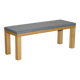 James Burleigh Bosa kitchen bench in handmade oak