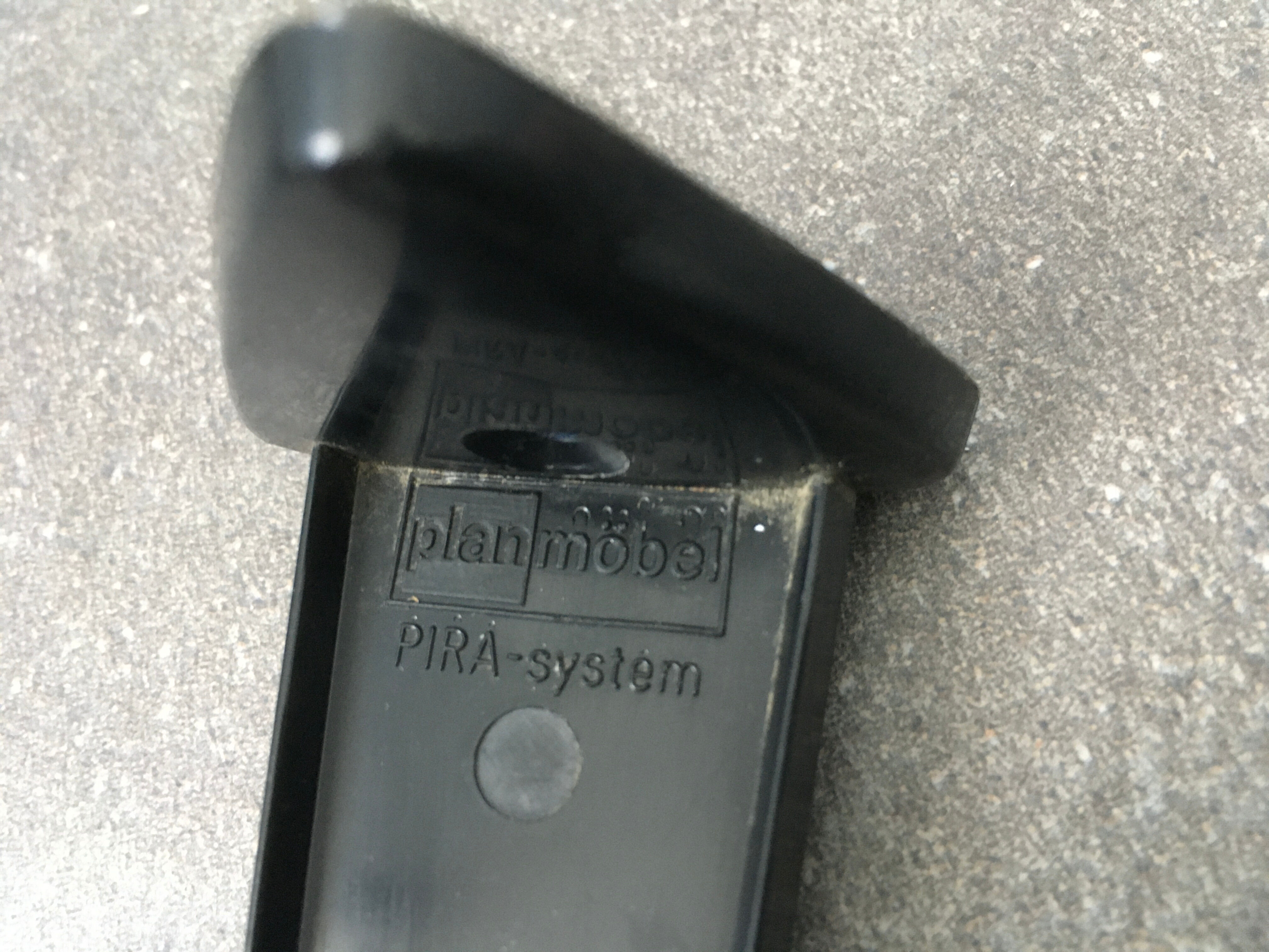 Scandinavian modular wall bookcase pira sweden 60s