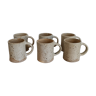 Grey sandstone mugs