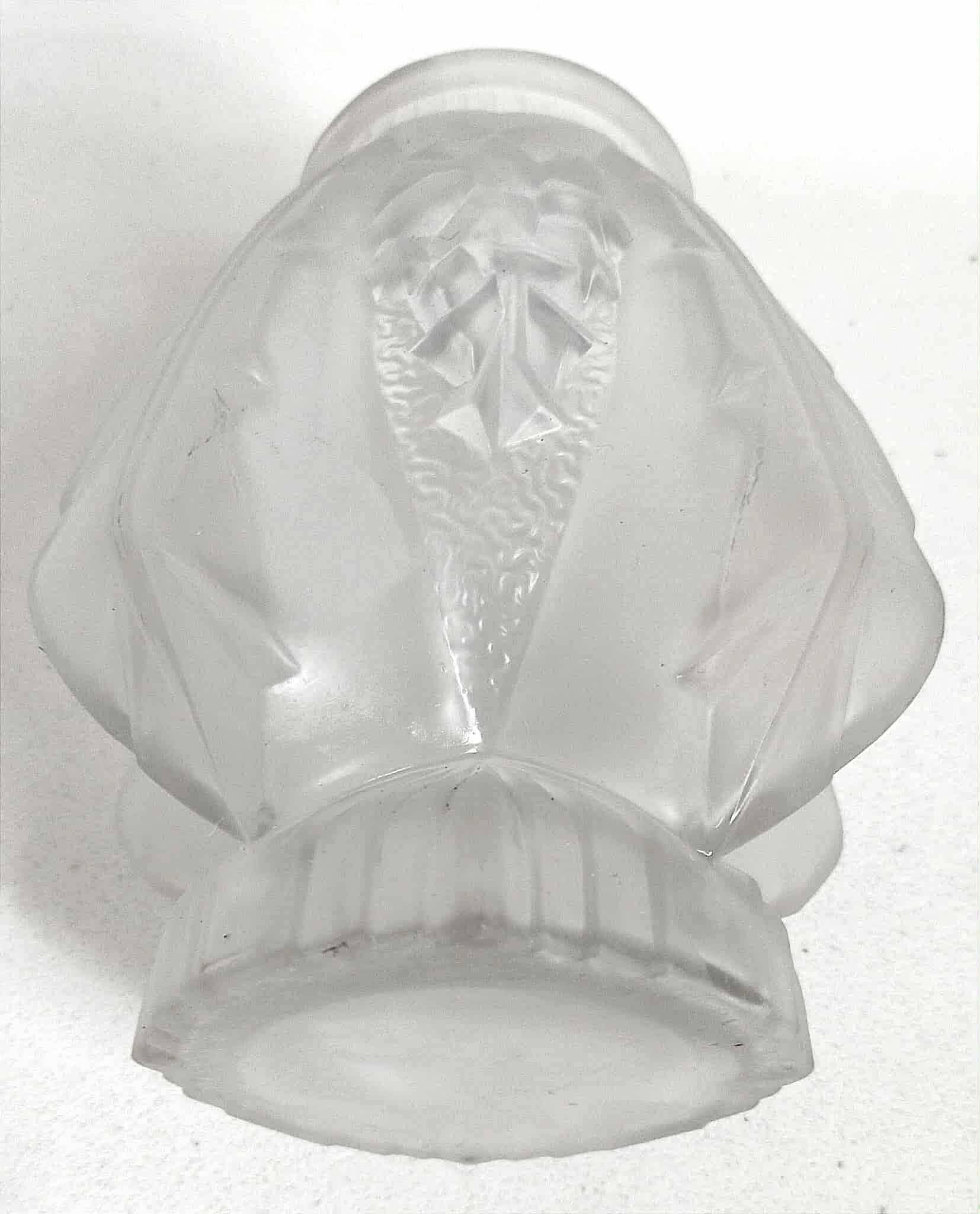 Art vase signed Muller, Height 20 cm