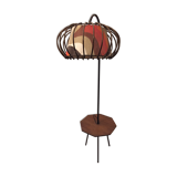 Vintage lamppost with tablet