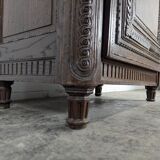 Carved bonnetière from the Pays de Bray from the 19th century.