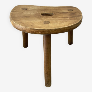 Tabouret de ferme tripode