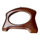 Cadre art nouveau acajou bois, mesure 18.5 cm x 15 cm ouverture 12 cm x 7.5 cm