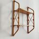 Vintage rattan shelf