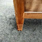 Dresser rag maker style louis xv marquetry marble top